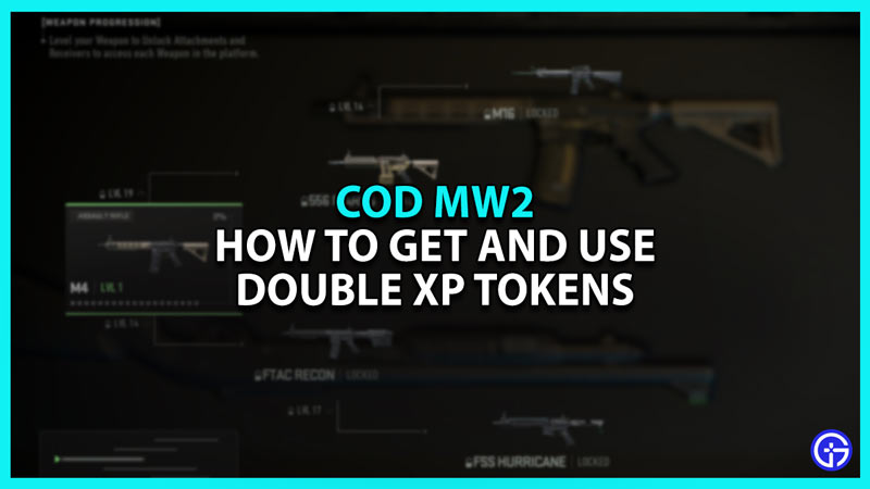 How To Get Double XP Tokens In MW2