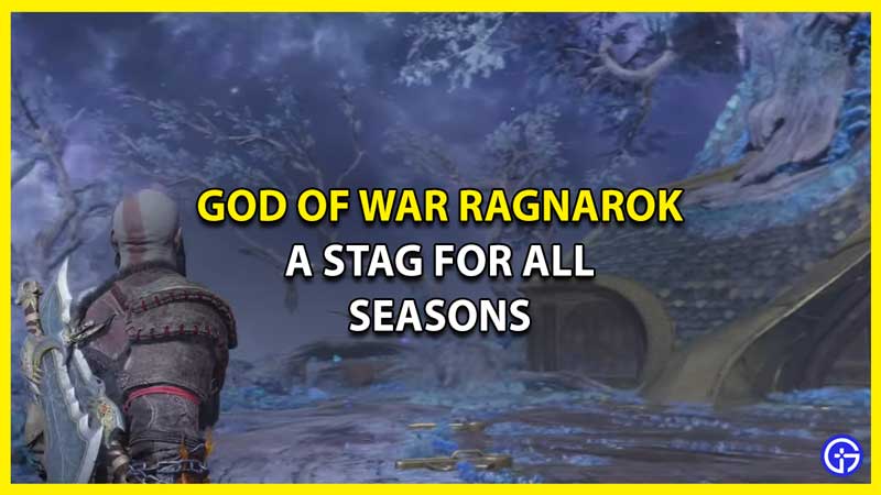 God Of War Ragnarok: A Stag For All Seasons Favor Walkthrough
