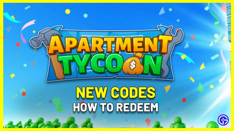 Apartment Tycoon Codes (September 2023) - Free Gems, Money