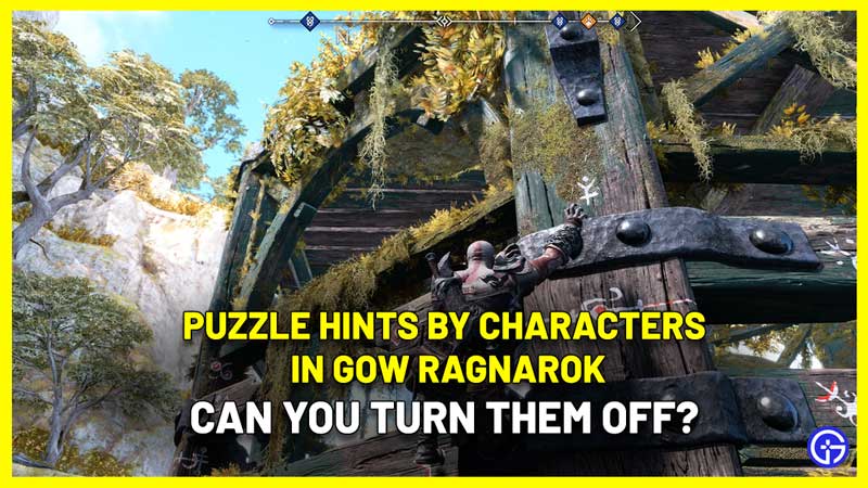 Can You Turn Off Hints By Atreus, Mimir & Others In God Of War Ragnarok?