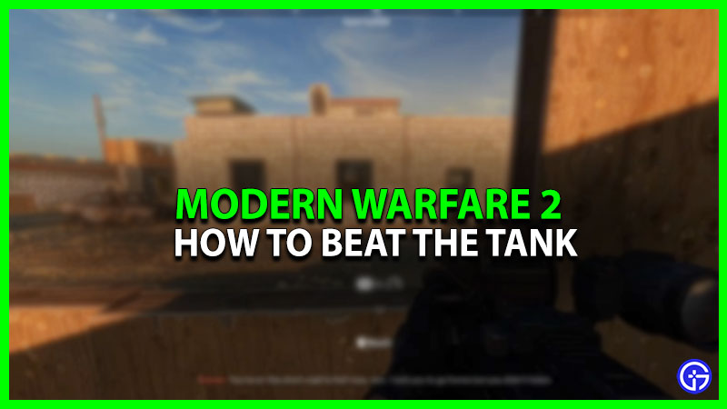 Modern Warfare 2: How To Beat The Tank (Ghost Team Mission)