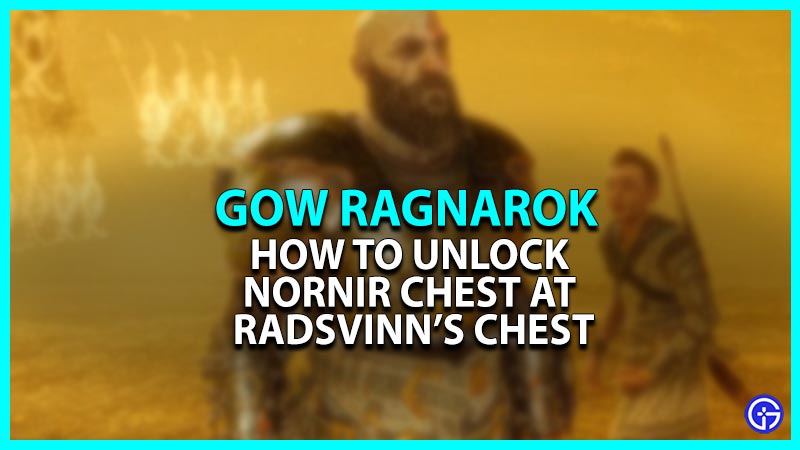 How To Unlock Nornir Chest At Radsvinn’s Rig In God Of War Ragnarok