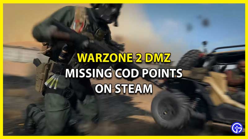 Warzone 2: How To Fix Missing COD Points On Steam (Explained)