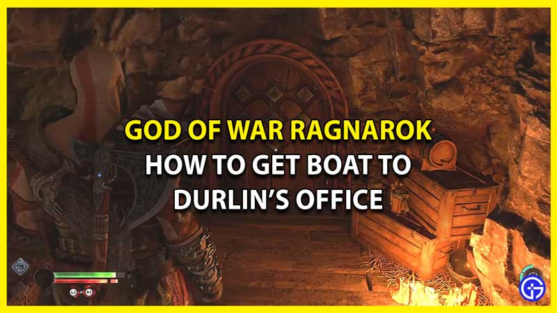 God Of War Ragnarok: How To Get Boat To Durlin's Office (Quest For Tyr)