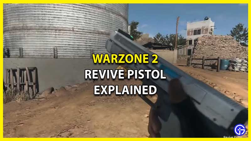 What Is Revive Pistol In COD Warzone 2.0? (Self Revive Kit)