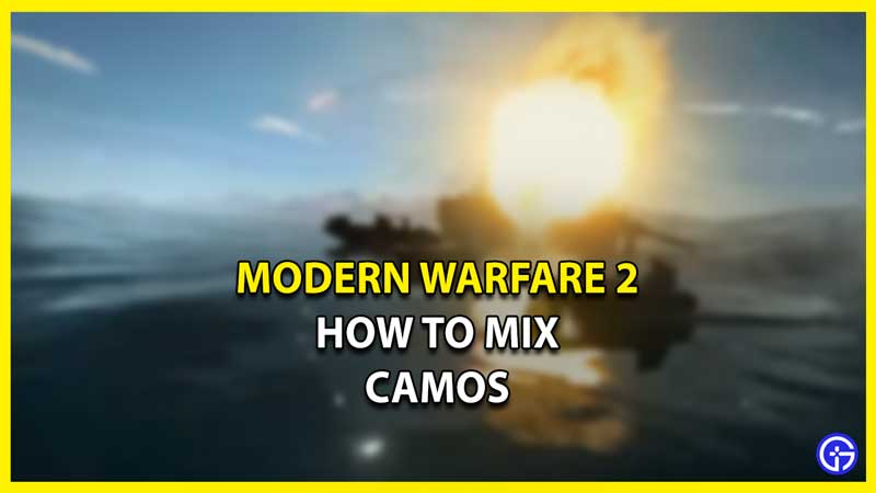 COD Modern Warfare 2: Can You Mix Camos? - How To Do It