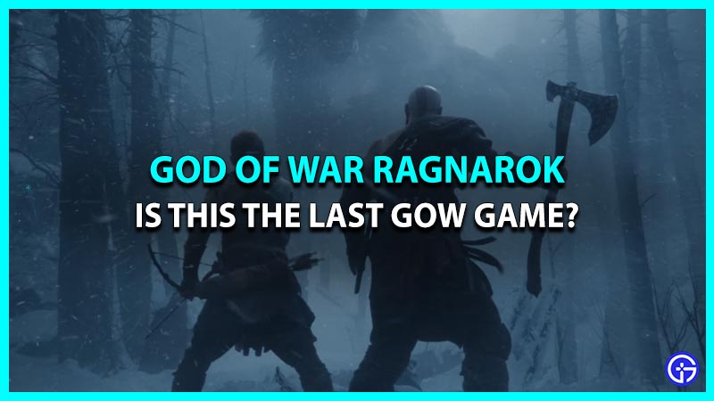 Is God Of War Ragnarok The Last God Of War Game?