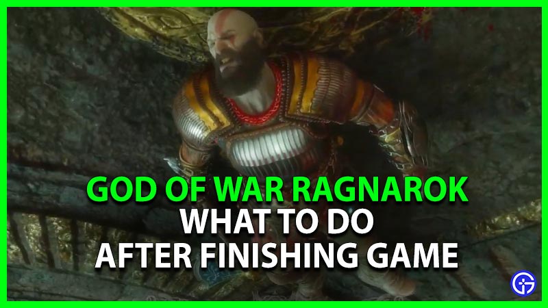 God Of War Ragnarok: What To Do After Finishing The Game