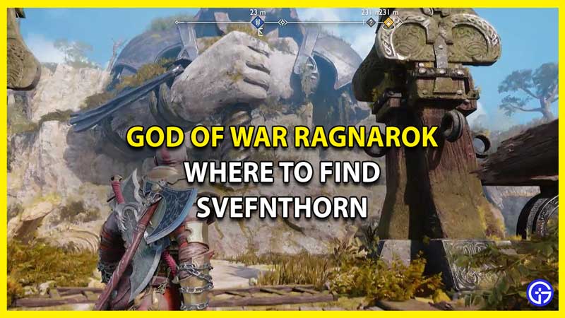 God Of War Ragnarok: Where To Find Svefnthorn (Location Guide)