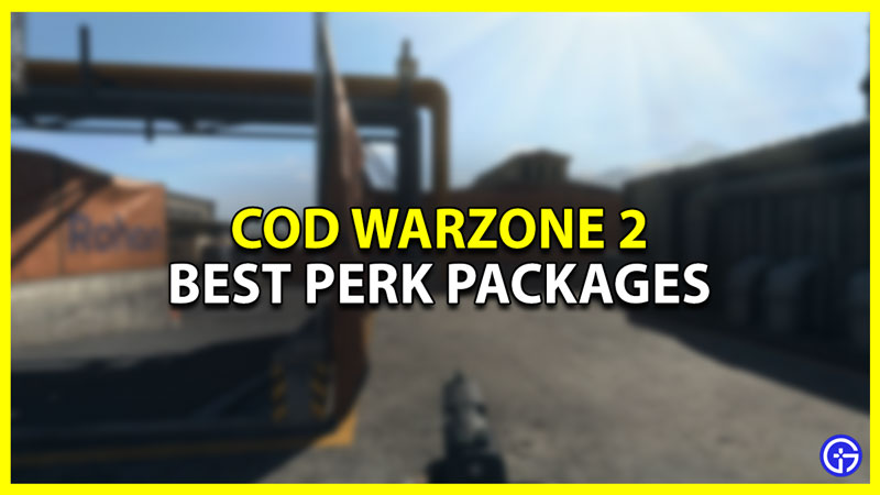 Warzone 2 Best Perk Packages