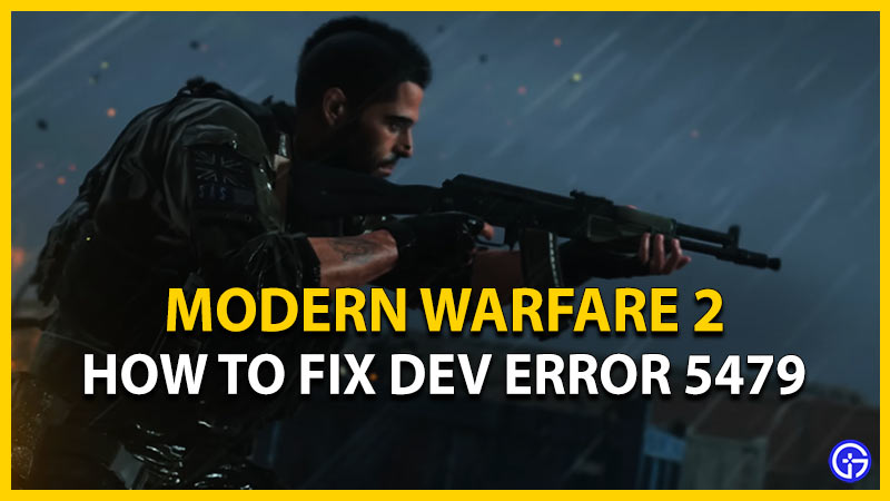 COD MW2 Dev Error 5479: How To Fix