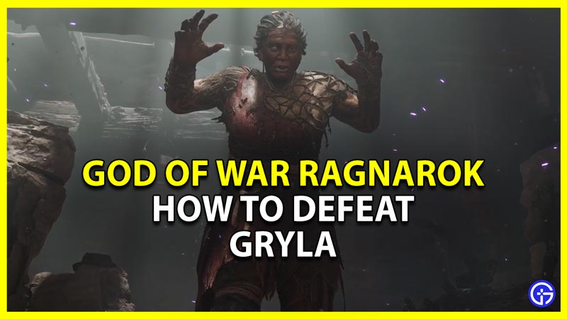GoW Ragnarok: Beat Gryla & Destroy Her Cauldron