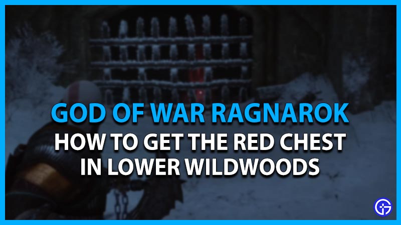 God of War Ragnarok: How To Get Red Chest In The Lower Wildwoods