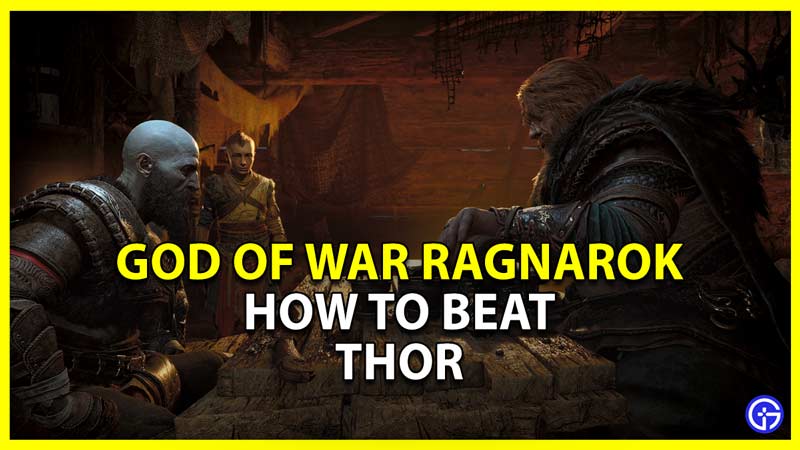 GoW Ragnarok: How To Defeat Thor (Boss Guide)