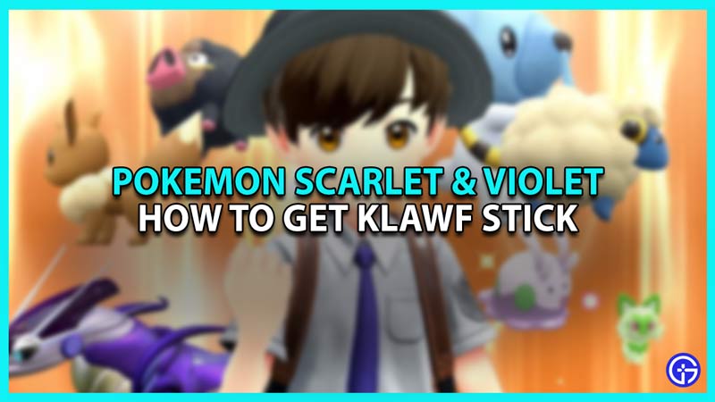 Pokemon Scarlet And Violet: How To Get Klawf Stick