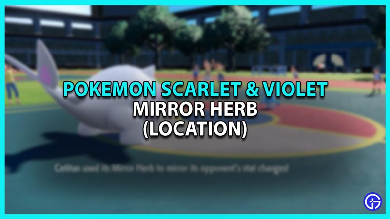 Where To Get Mirror Herb (Location) In Pokemon Scarlet Violet