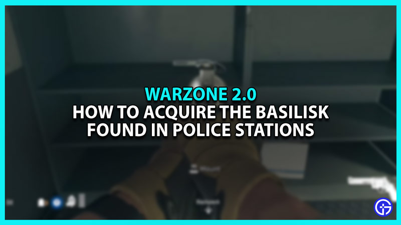 Acquire The Basilisk Found In Police Stations DMZ Warzone 2