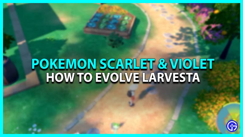 Pokemon Scarlet And Violet Larvesta Evolution Guide