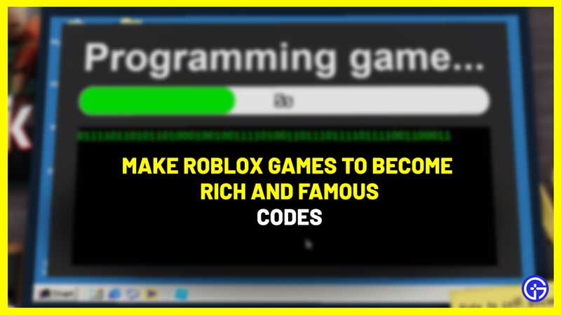 Make Roblox Games To Become Rich & Famous Codes (February 2023)