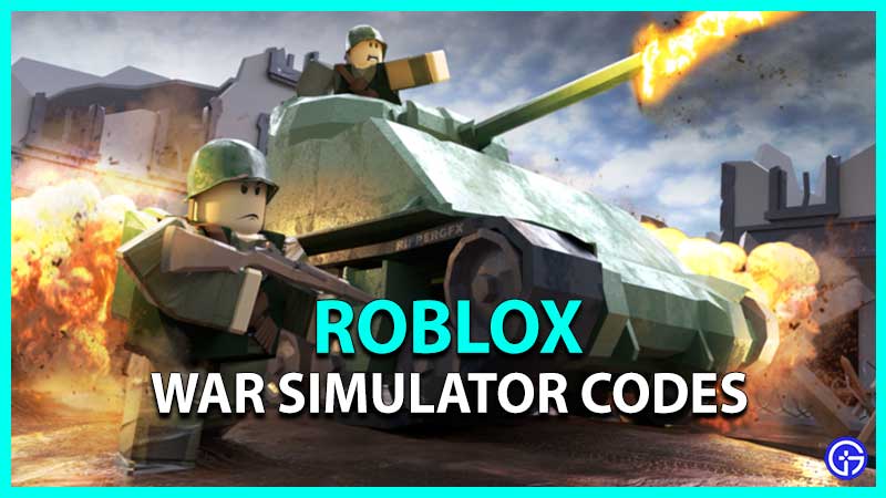 Roblox War Simulator Codes (August 2023)