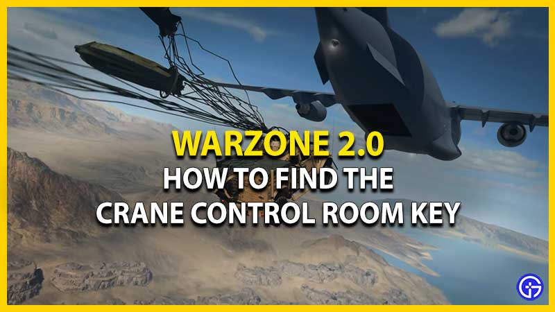 Warzone 2 DMZ Crane Control Room Key