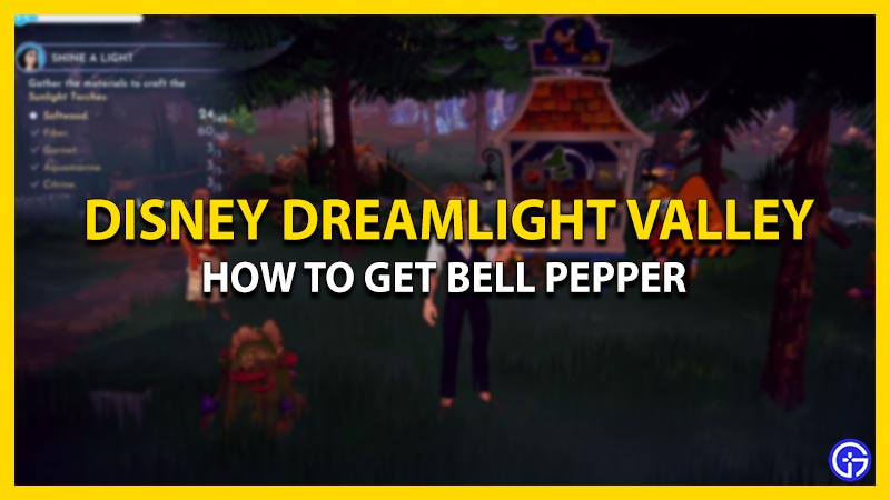 How To Get Bell Pepper In Disney Dreamlight Valley