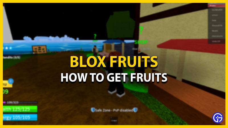 How To Get Fruits In Blox Fruits