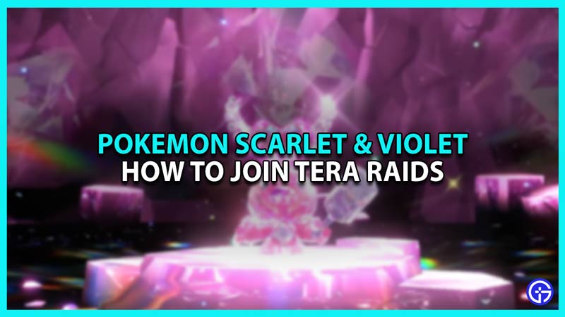 How To Join Raids In Pokemon Scarlet And Violet