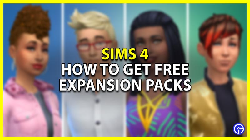 Sims 4: How To Get Free Expansion Packs