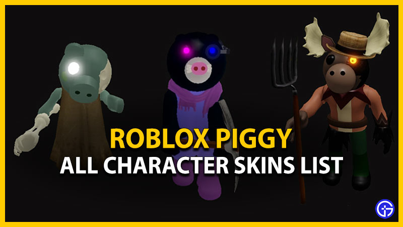 Roblox Piggy Skins: All Characters List