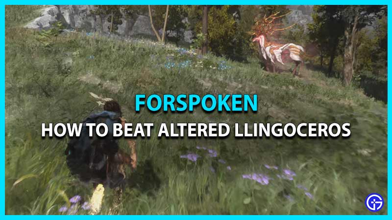 How To Beat Altered Llingoceros In Forspoken [Boss Fight Guide]