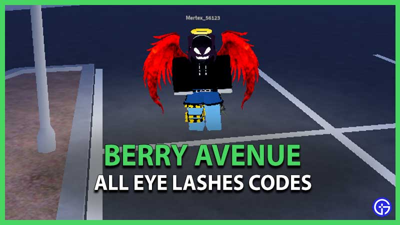 Berry Avenue Eye Lashes Codes (May 2023)