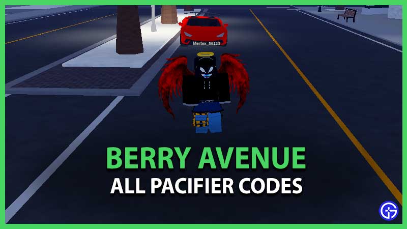 Berry Avenue Pacifier Codes (May 2023)