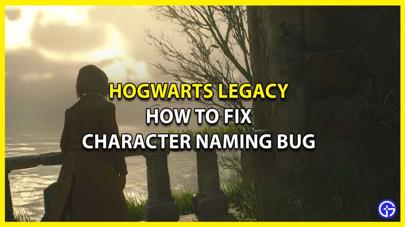 Hogwarts Legacy Xbox Character Naming Issue - Fix Can’t Type Name Bug