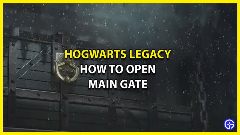 How To Open Main Gate In Hogwarts Legacy (High Keep Quest Guide)