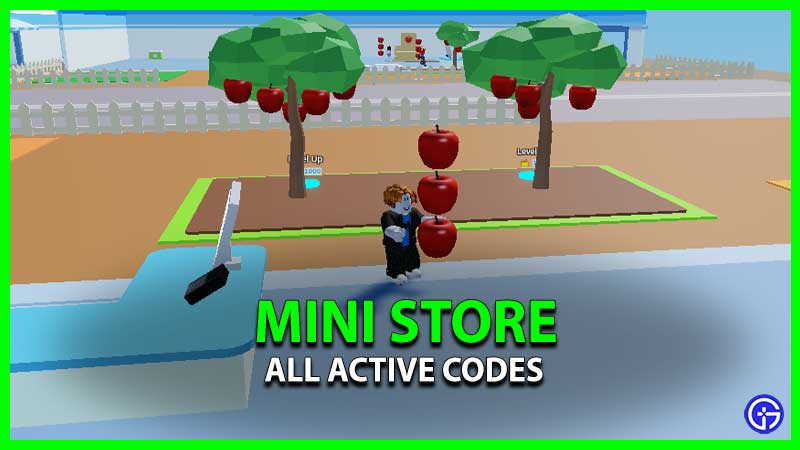 Mini Store Codes List (June 2023)