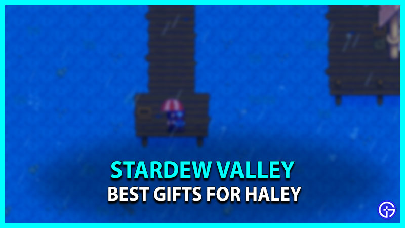 Best Gifts For Haley In Stardew Valley