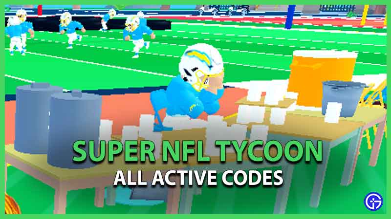 Super NFL Tycoon Codes List (June 2023)