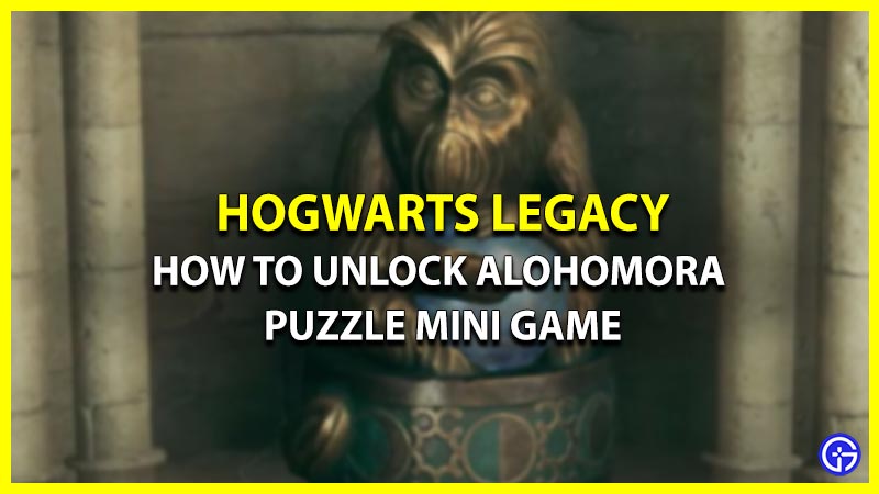 How To Get & Solve Alohomora Puzzle Mini Game In Hogwarts Legacy