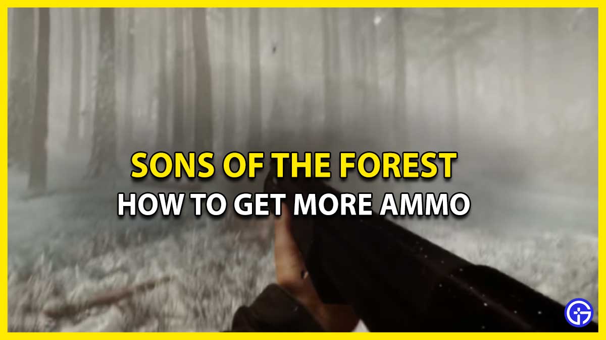 How To Get More Ammo In Sons Of The Forest (Infinite Ammo Glitch)