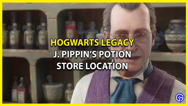 J. Pippin’s Potions Store Location Hogwarts Legacy