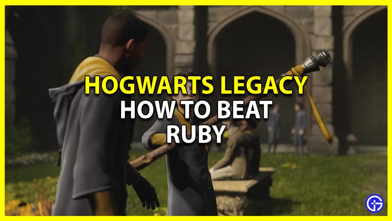 How To Beat Ruby Weil's Broom Race Record In Hogwarts Legacy