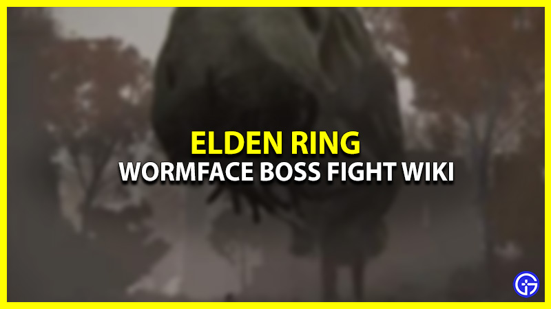 Elden Ring Wormface Locations & Boss Fight