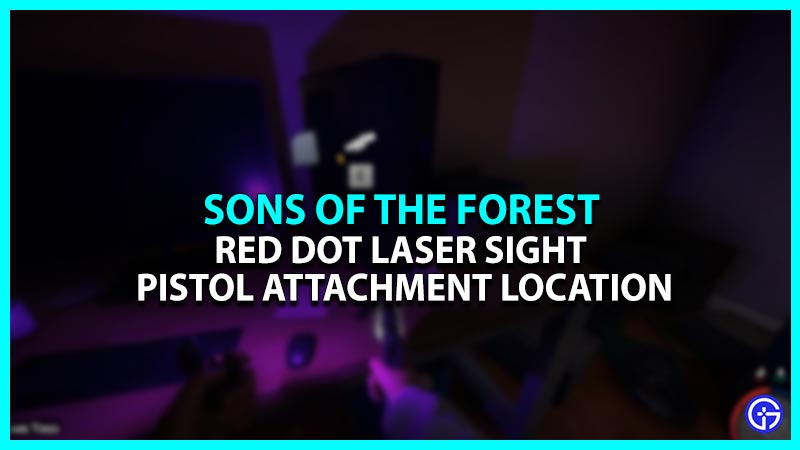 How To Get The Red Dot Sight In Sons Of The Forest (Location)