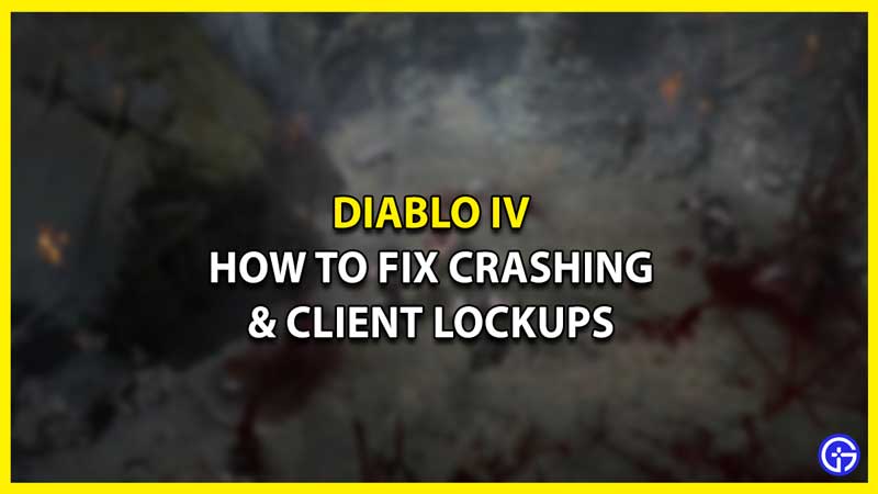 Diablo 4 Keeps Crashing PC: How To Fix Crashes