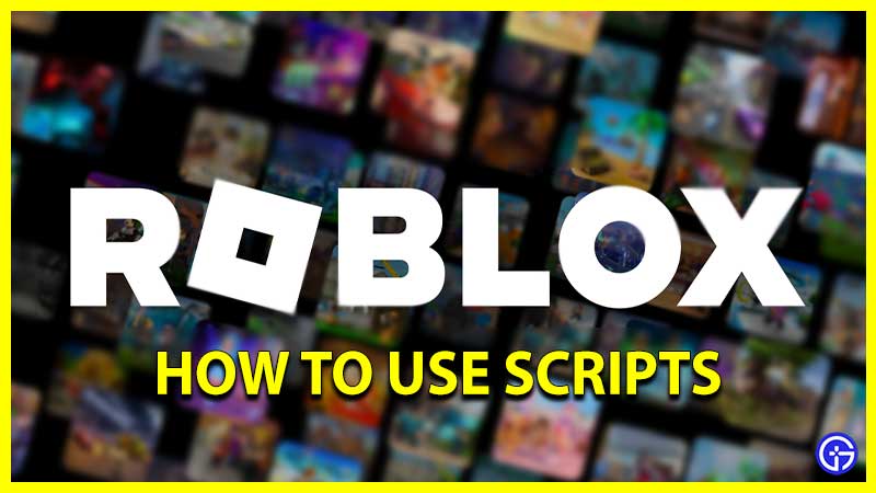 How To Use Scripts In Roblox