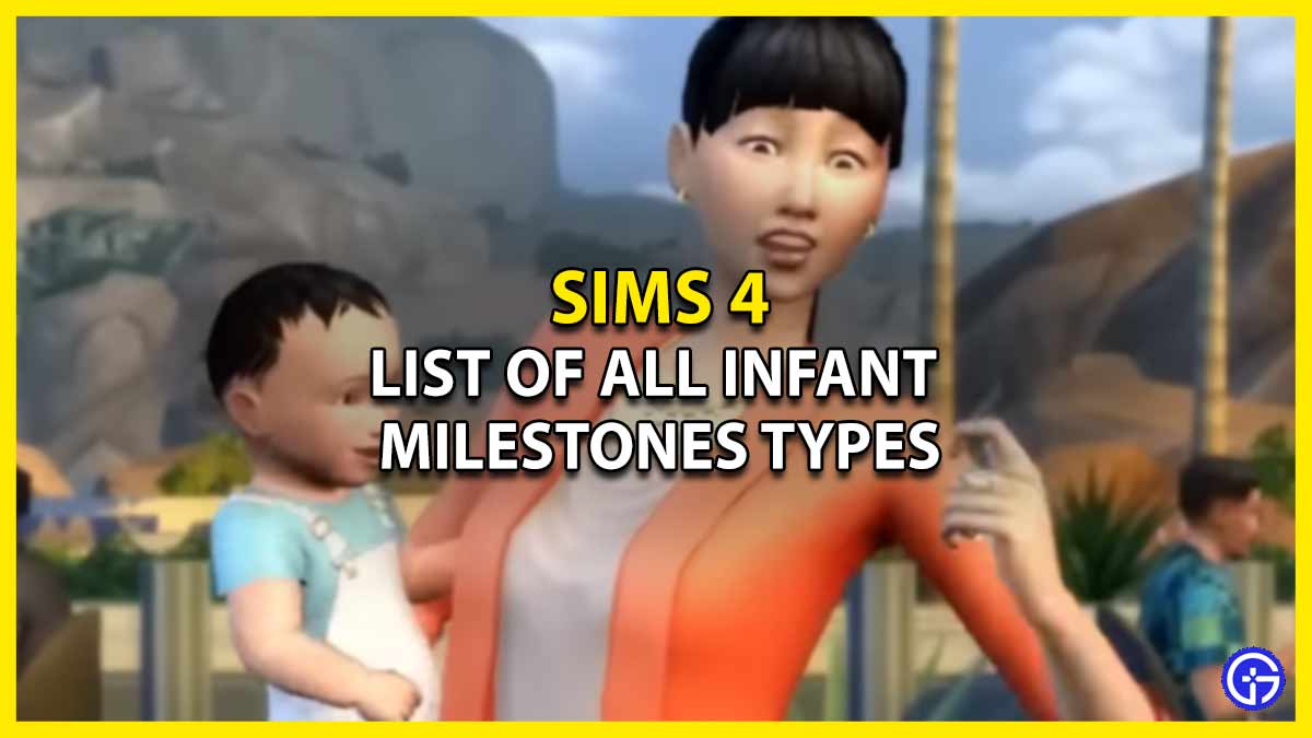 What Are Milestones For Infant In Sims 4 (Full List)