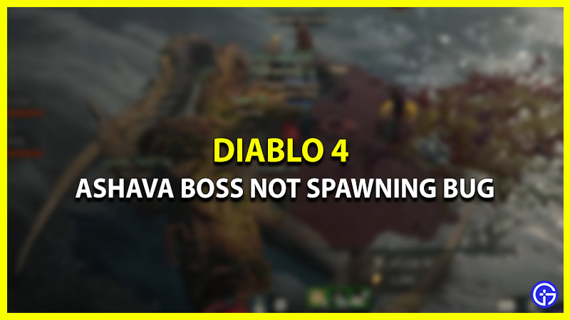 Why Is Ashava Boss Not Spawning In Diablo 4? (Answered)