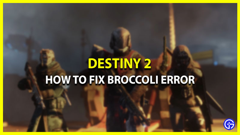 Destiny 2 Broccoli Crash Fix