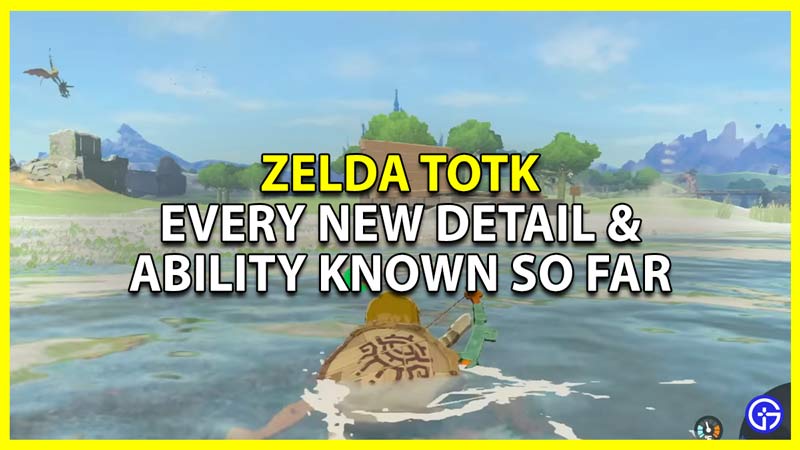 Zelda: Tears Of The Kingdom New Abilities Explained